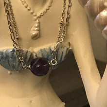 Load image into Gallery viewer, M 17 Pearl Bracelet Sterling Silver