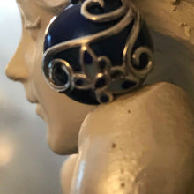 Load image into Gallery viewer, M 43 Sterling Silver Butterfly Swirl Pendant