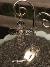 Load image into Gallery viewer, # 42 Sterling Silver Cage Celtic Filigree Cross